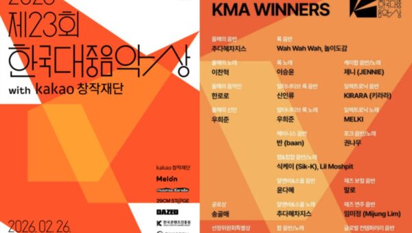 Korean Music Awards 2026: Jennie and Lee Chan-hyuk Lead the Winners at the 23rd KMA Ceremony
