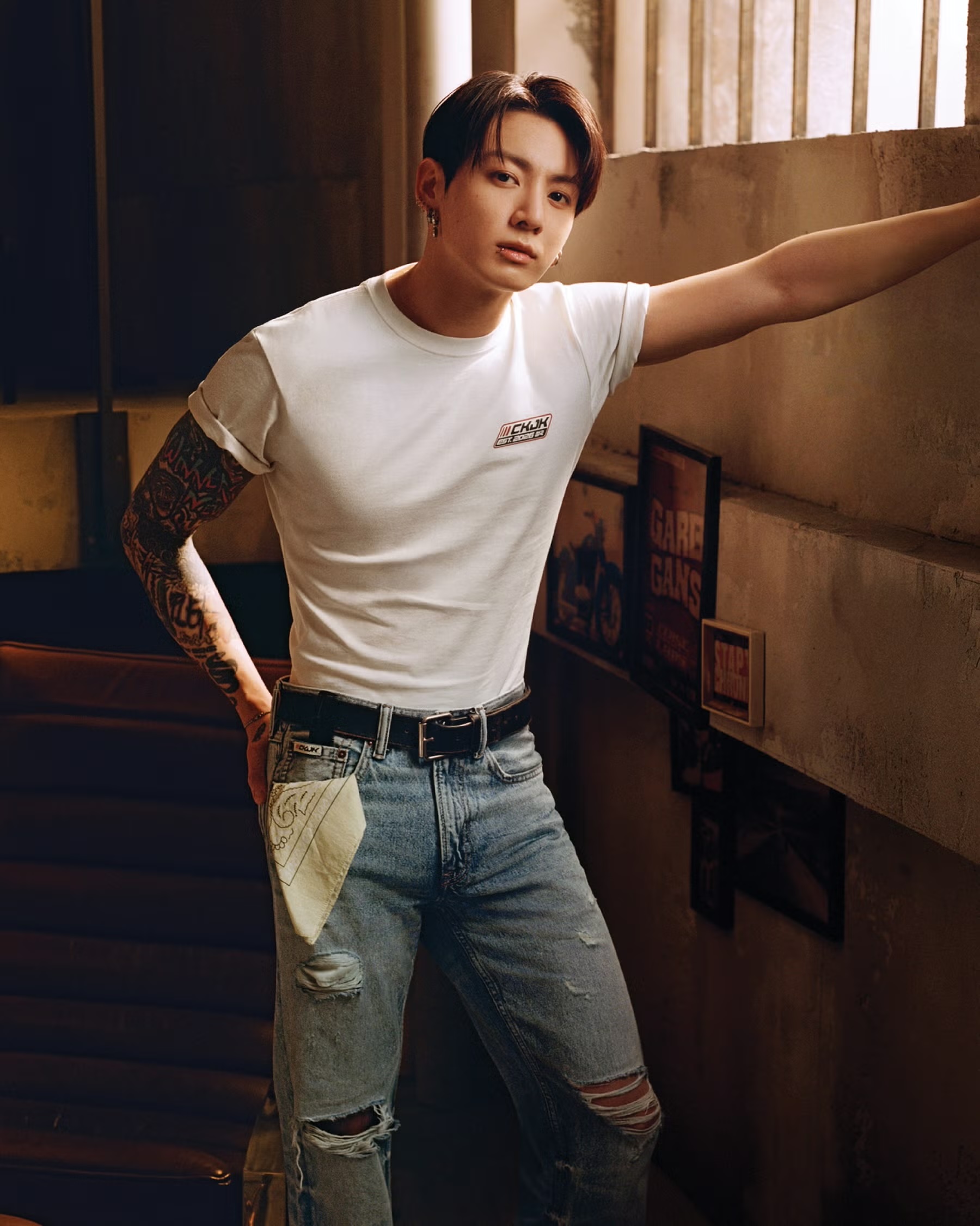 Jung Kook for Calvin Klein CKJK campaign