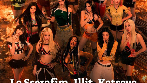 LE SSERAFIM, ILLIT, and KATSEYE’s ‘Iconic By Mistake’ Rewrites the Rules of K-Pop Girl Group Collaborations